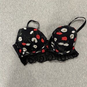 Floral bra
